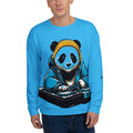 Spin the vibe with the DJ Panda Graphic Streetwear Sweatshirt from Das Hot. Featuring a vibrant cyan blue premium fabric, this heavyweight sweatshirt showcases a bold, detailed graphic of a panda rocking a beanie and mixing on a DJ turntable set. Complete with the signature Das Hot branding embroidered on the sleeve, this piece is built for those who live loud.

High-quality print, ultra-comfortable fit, and a design that commands attention. Don't sleep on it—grab yours right now!