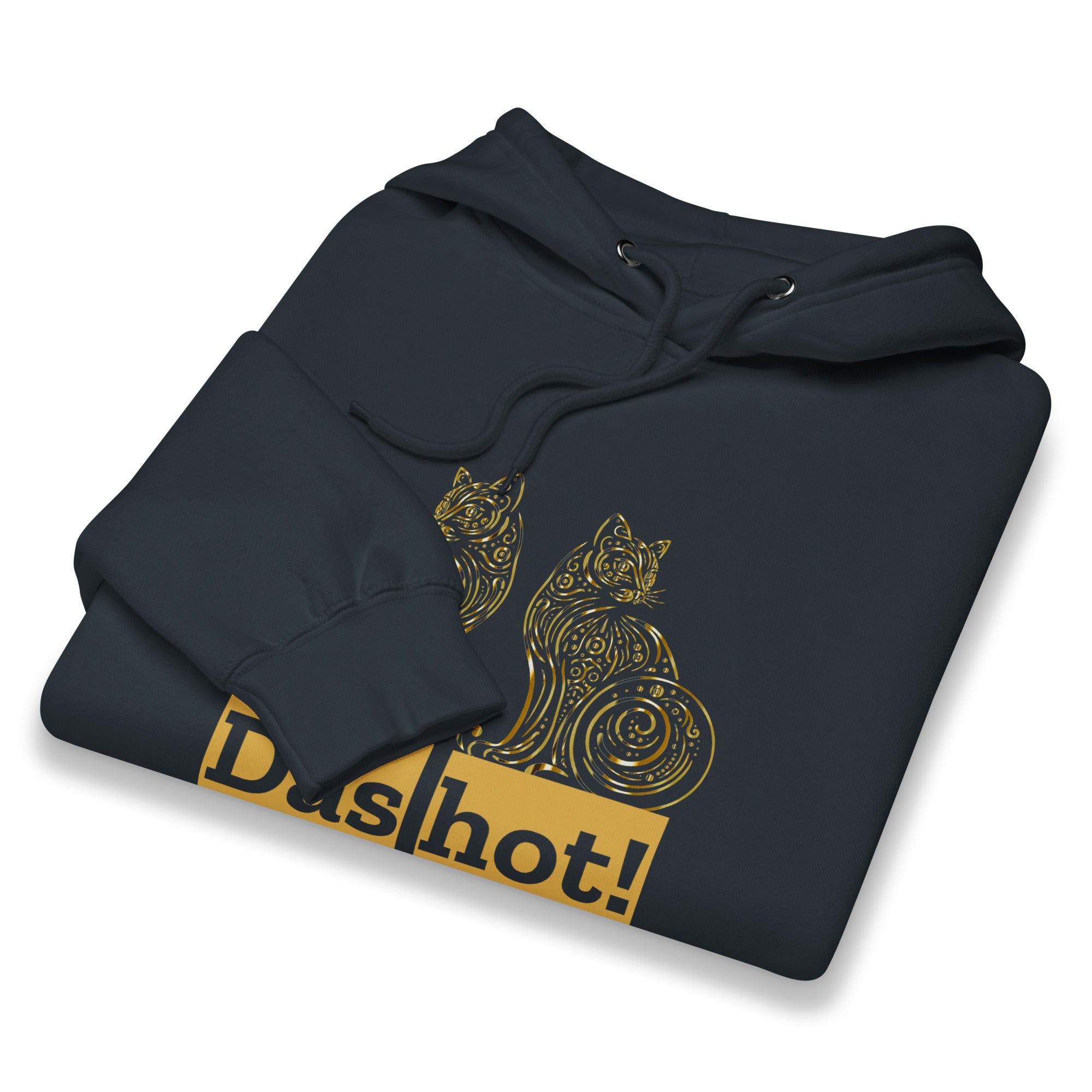 Das Hot! Women's Cat, Mid-Weight Hoodie