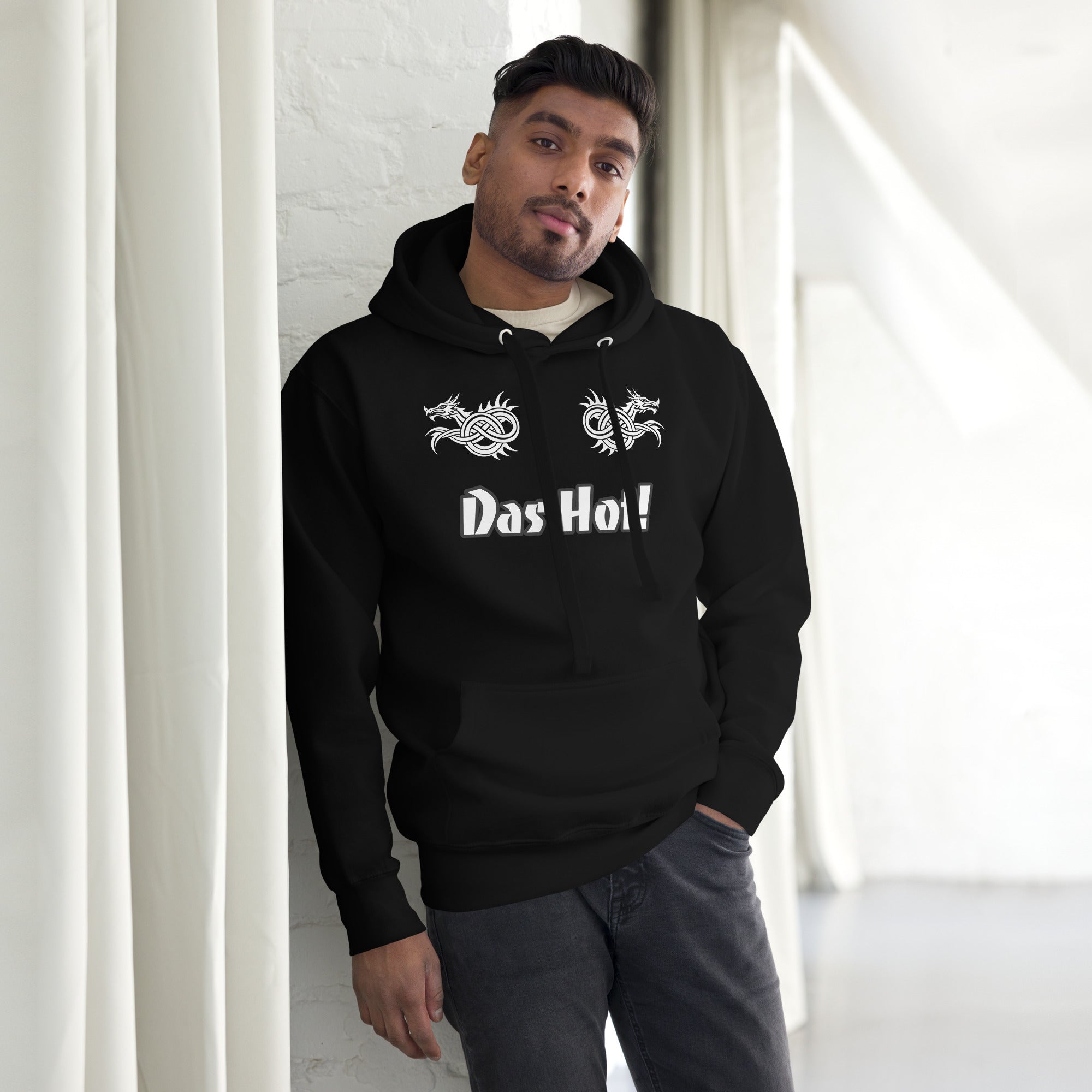 Men's Double Dragon Hoodie Das Hot!