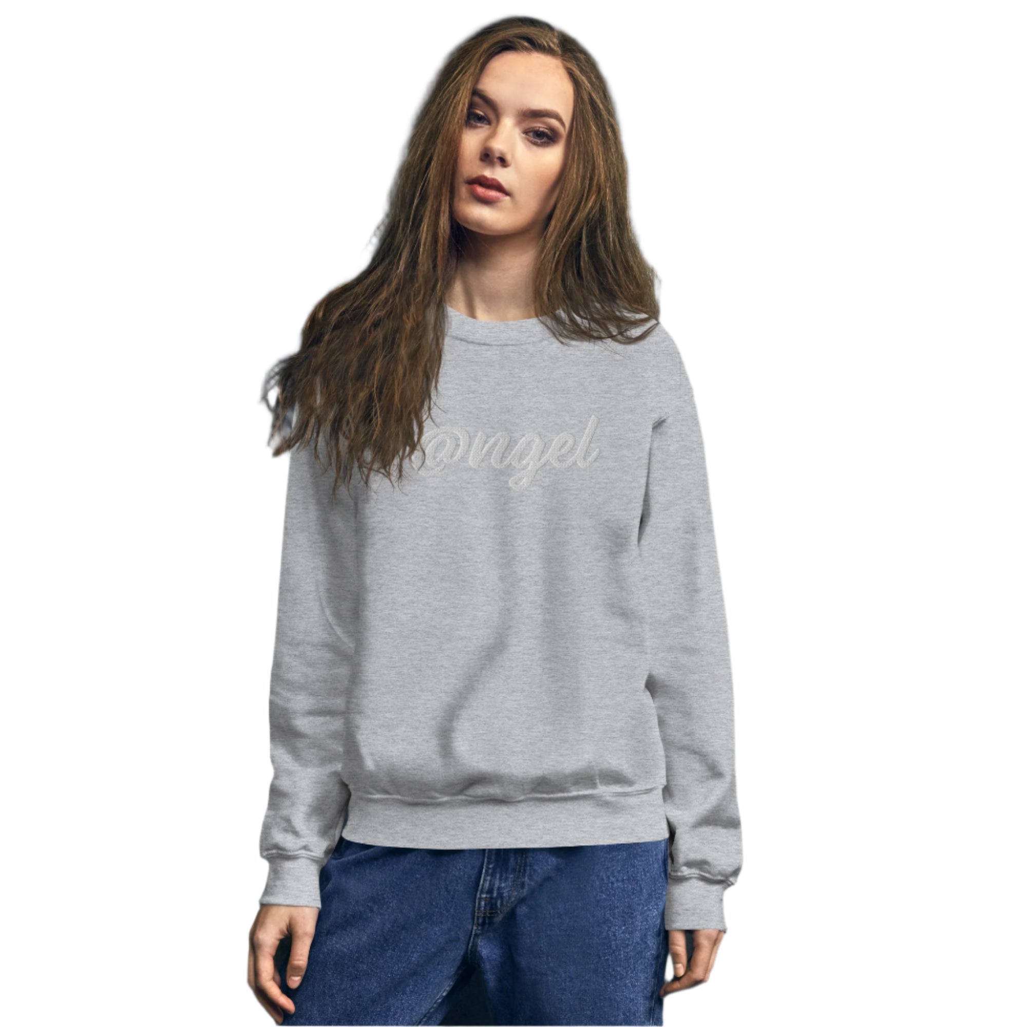 Product mockup- women's sweatshirt for sale 