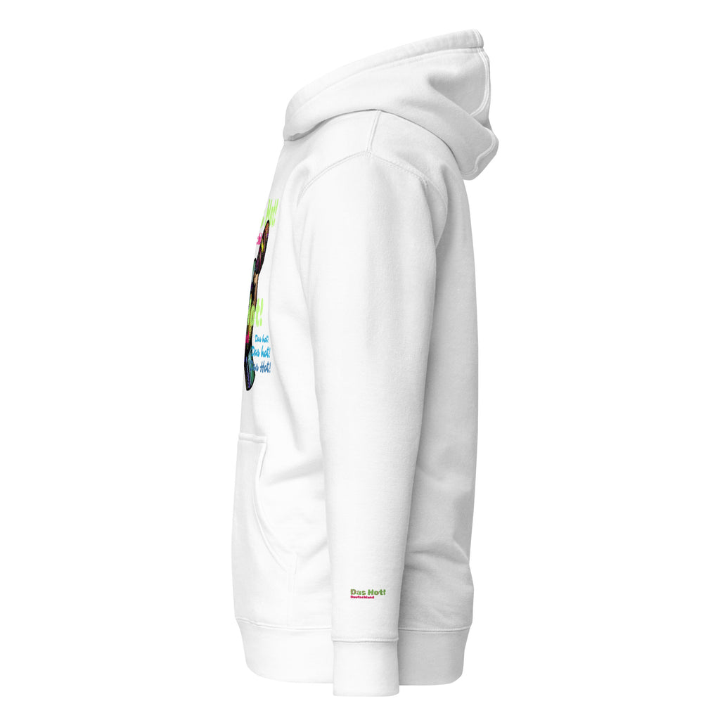 Women's Das Hot! Hip Hop Microphone Hoodie