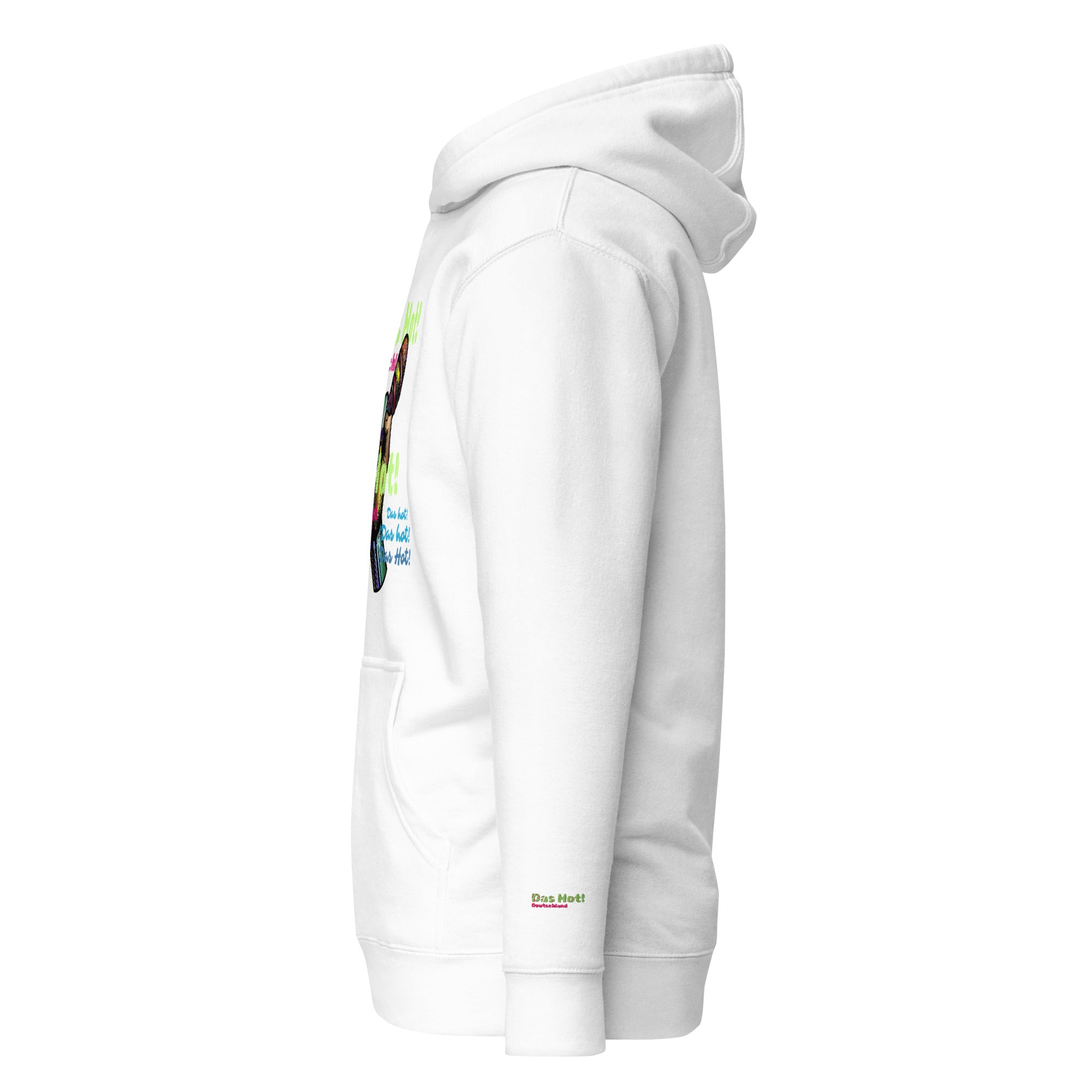 Women's Das Hot! Hip Hop Microphone Hoodie
